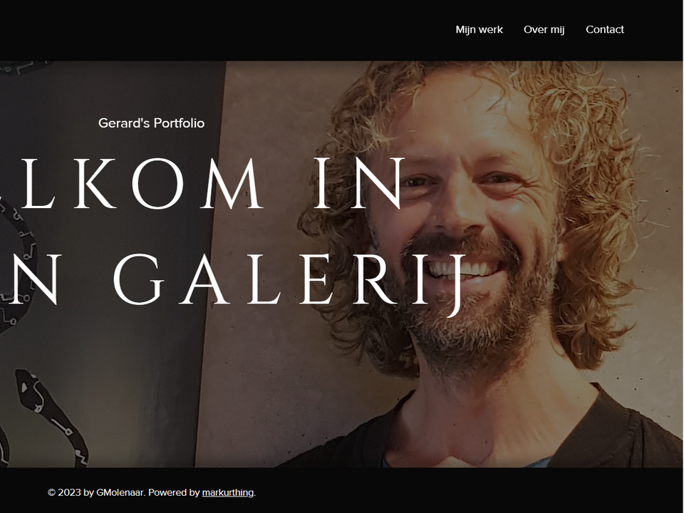 Gmolenaar.art Design | Full website | Logo | Huisstijl