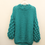 Thumbnail: Vintage Handknit Chunky Wool Pullover - (EU46)