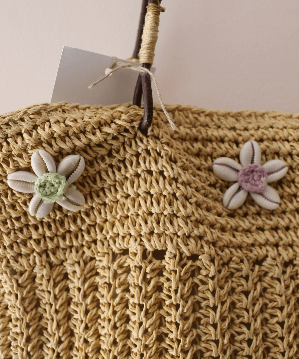 Vintage Straw Hand Bag