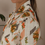 Thumbnail: 70s Vintage Floral Blouse  in Orange - (EU44)