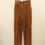 Thumbnail: Vintage Leather Trousers in Chocolate Brown - (EU 38)