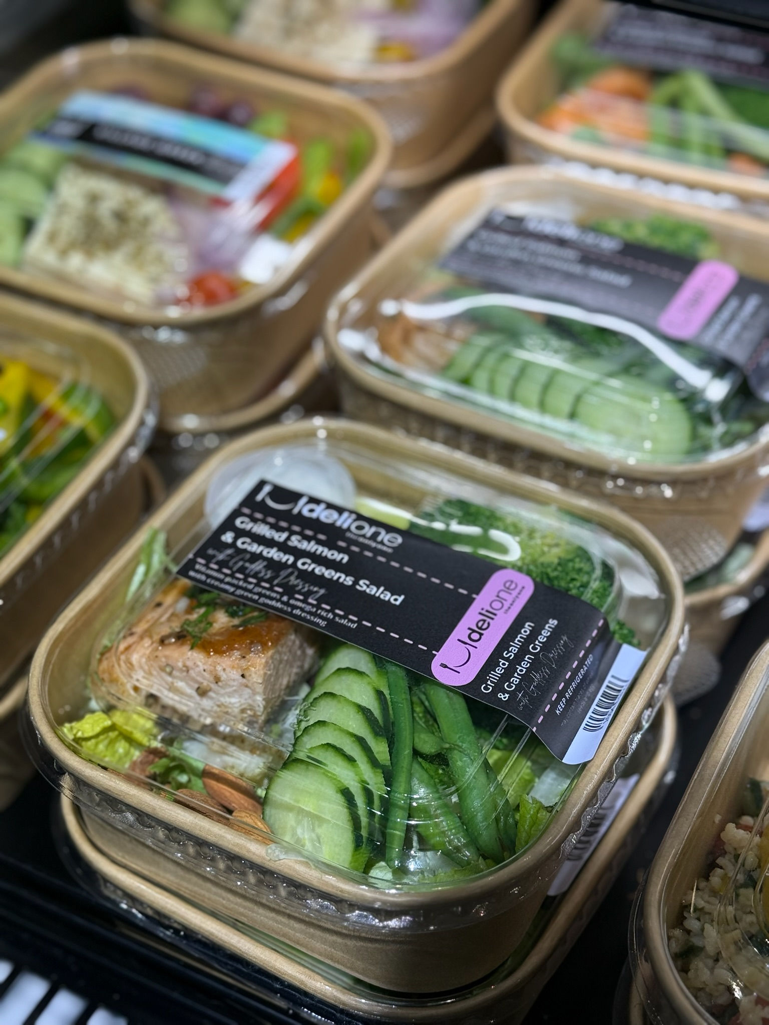 Salmon Goddess Salad
