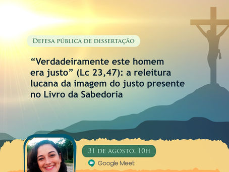 A releitura lucana da imagem do justo presente no livro da Sabedoria