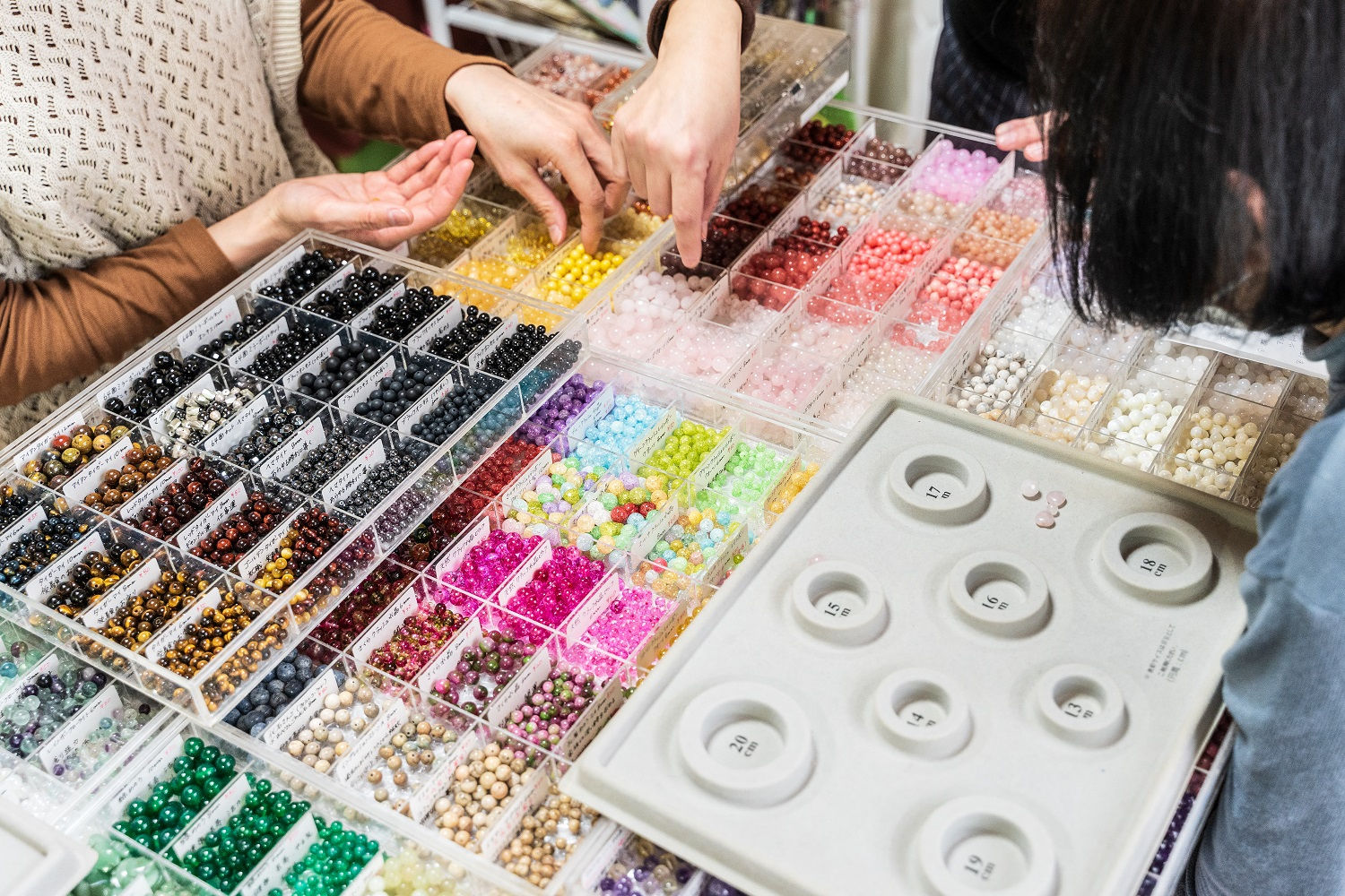 パワーストーンブレスレットワークショップ