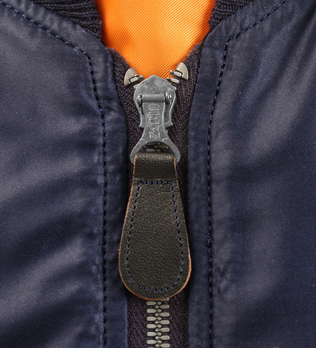 訳アリ特価】Mash L-2A 38size フライトジャケットネイビー 古着