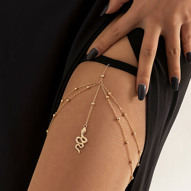 Fashion Snake Charm Chain Leg Chain