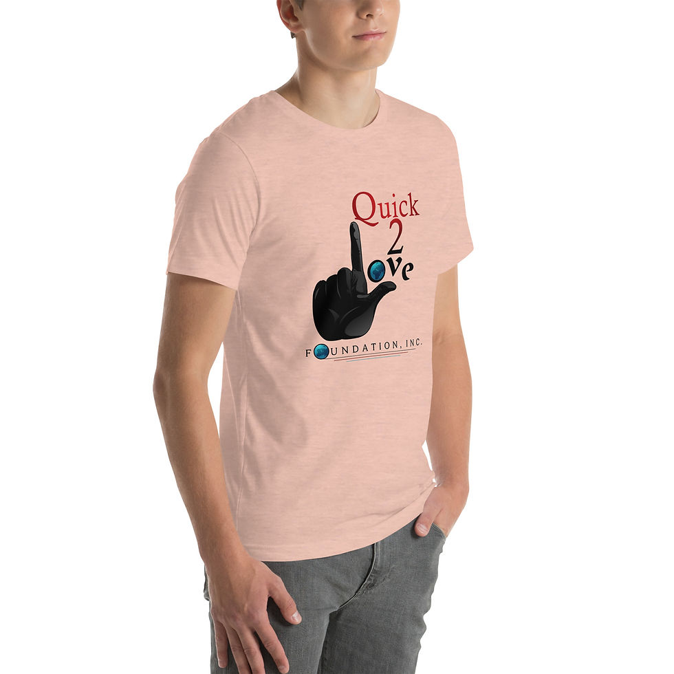 Thumbnail: #QUICK2LOVE - Unisex Staple T-Shirt | Bella + Canvas 3001