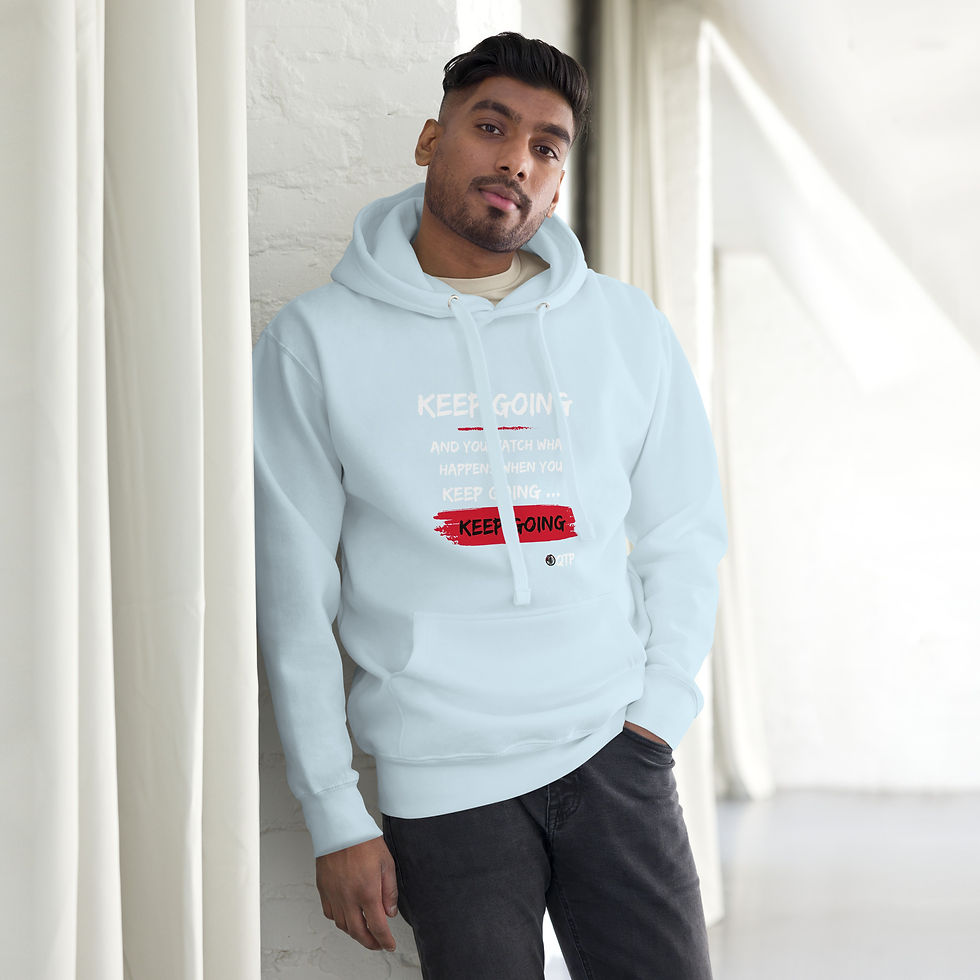 Thumbnail: Unisex #KEEPGOING Hoodie