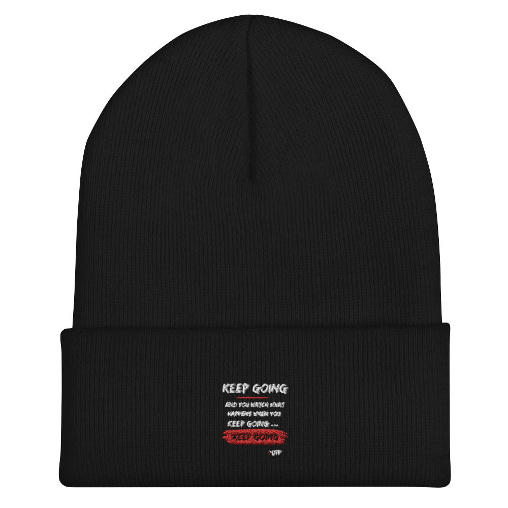 #KEEPGOING Cuffed Beanie