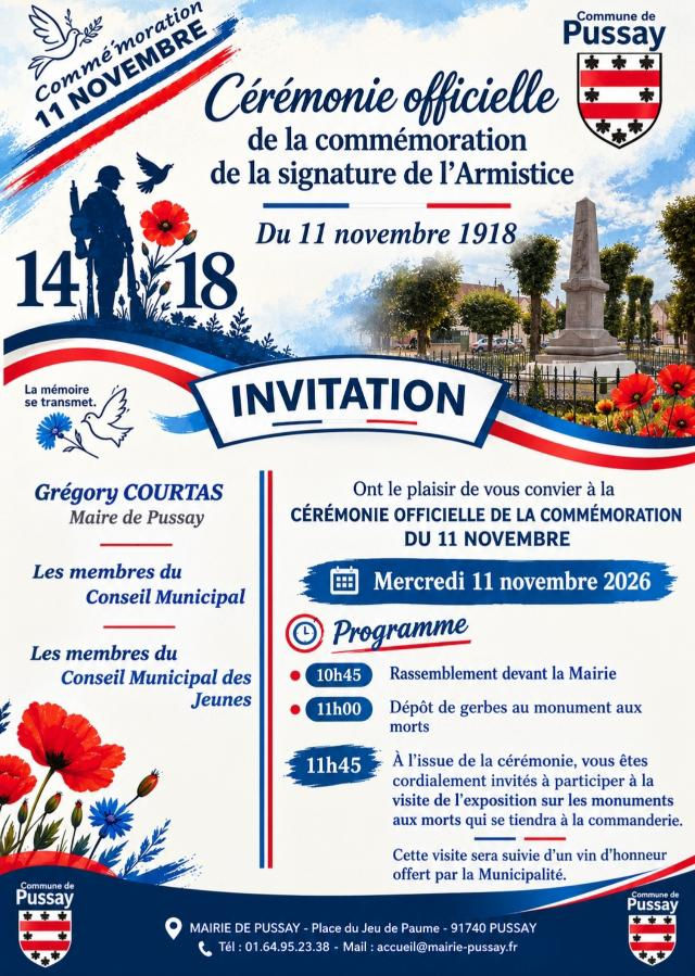 Commémoration du 11 Novembre