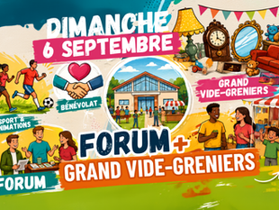 🌟 Un Dimanche Exceptionnel à Pussay : Forum des Associations & Grand Vide-Greniers ! 🌟