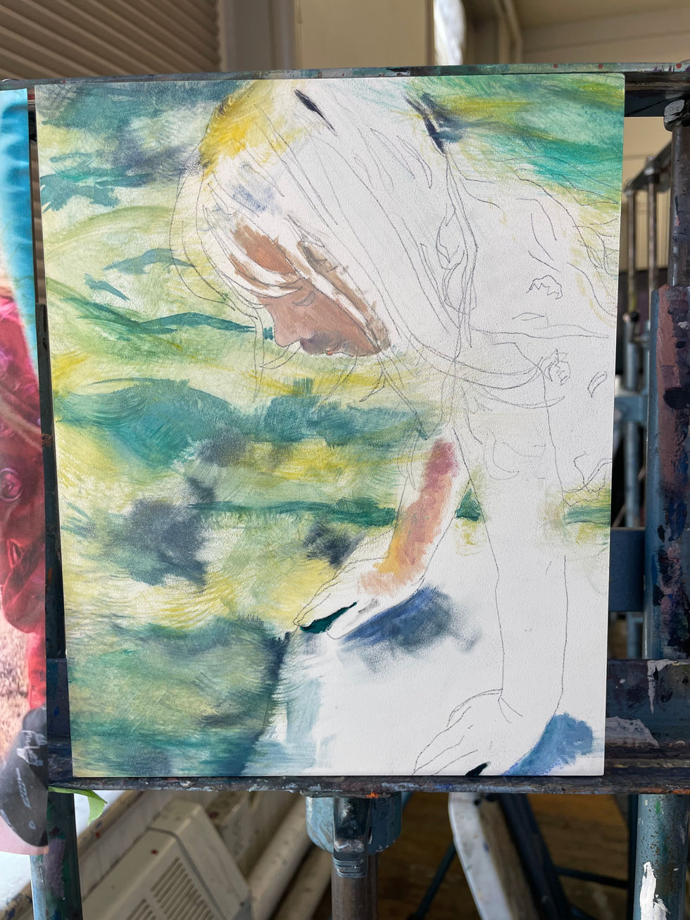 Mabel In The Moon process