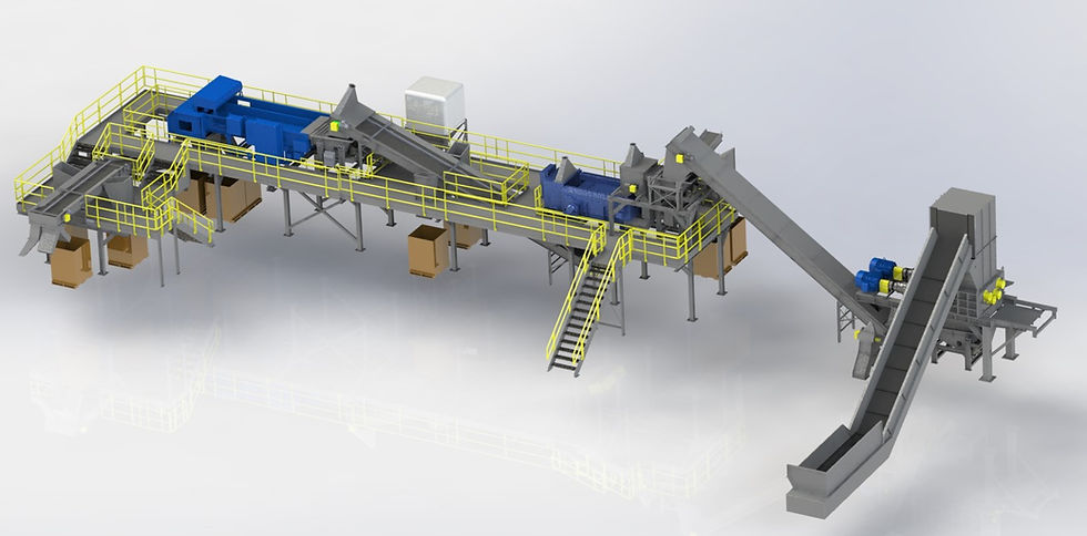 Electronic-Scrap-Shredding-System title