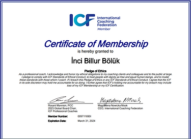 ICF ÜYE