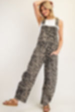 Untamed Leopard Overalls