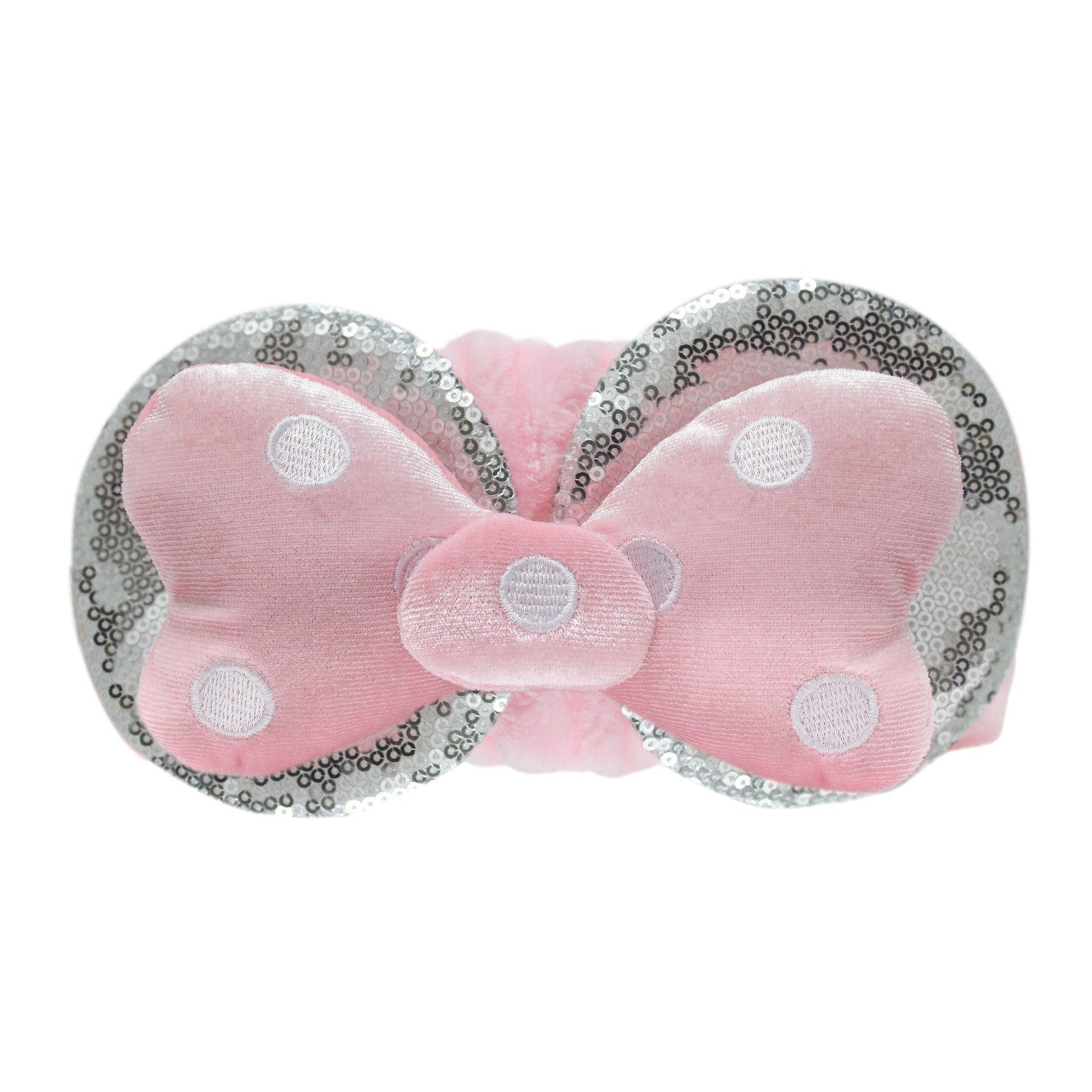 Disney: minnie 3d teddy headyband™ in "twinkle pink"