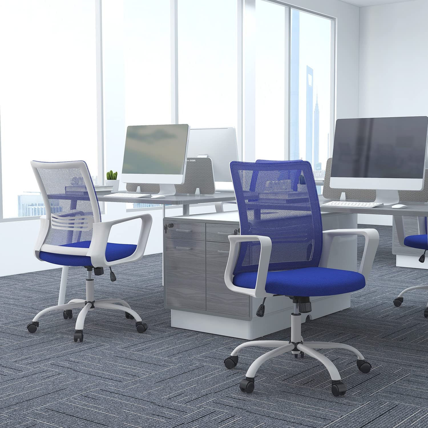 Swivel Desk Office Chair, Ergonomic Executive