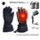 Miniature : Men Women Motorcycle Electric Heated Gloves Temperature 5 Speed Adjustment 