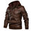 Thumbnail: Leather Jacket Men Brand Military Autumn Men Pu Leather Jackets Coat European