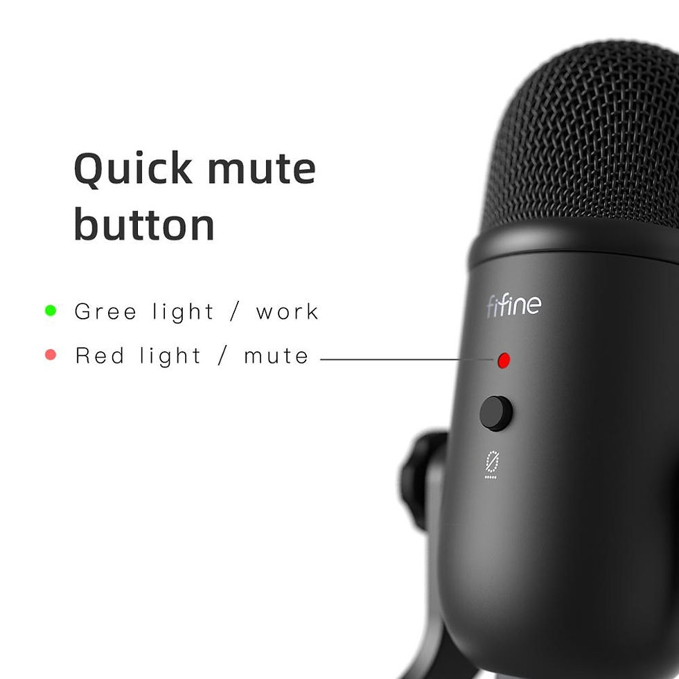 Thumbnail: FIFINE USB Microphone for Recording/Streaming/Gaming,professional microphone 