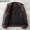 Thumbnail: Real Cowhide jackets Genuine Leather Jacket Men Clothing Coat Mens 