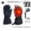 Thumbnail: Men Women Motorcycle Electric Heated Gloves Temperature 5 Speed Adjustment 