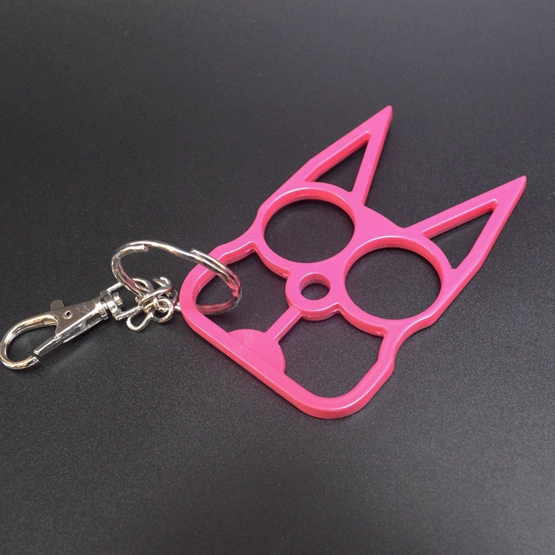 Miniature : Portable Cute Cat Opener Screwdriver Keychain Multifunction Outdoor 
