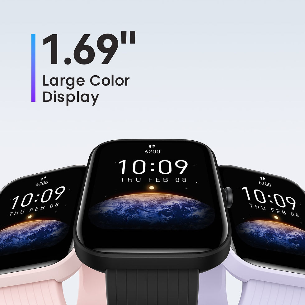 섬네일: New Amazfit BIP 3 Smartwatch Blood-oxygen Saturation Measurement 60 Sports Modes