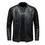 Thumbnail: Men's Jackets White Men 2022 Faux Leather Jacket 
