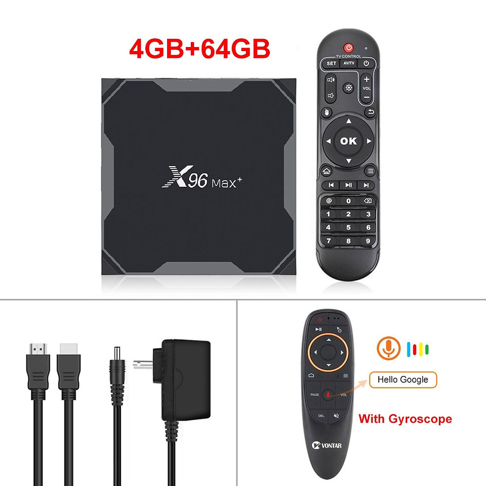 Thumbnail: X96 Max plus Smart TV Box Android 9.0 Amlogic S905X3 Tvbox 4GB 64GB 32GB