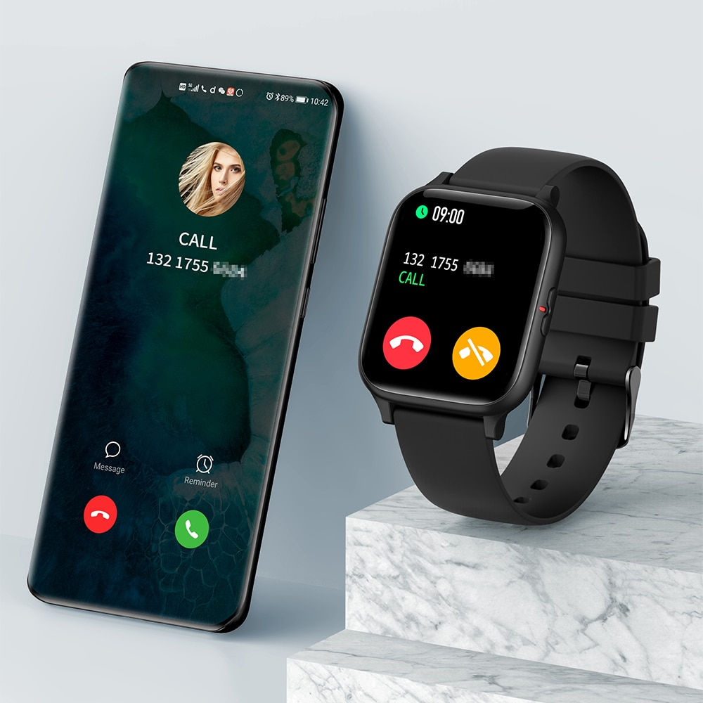 COLMI P8 Mix 1.69 Inch Smart Watch Men Heart Rate Monitor IP67 Waterproof