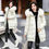 Thumbnail: Women Winter Jacket Parkas 2021 New Fashion Fur Collar Hooded Thick Warm 