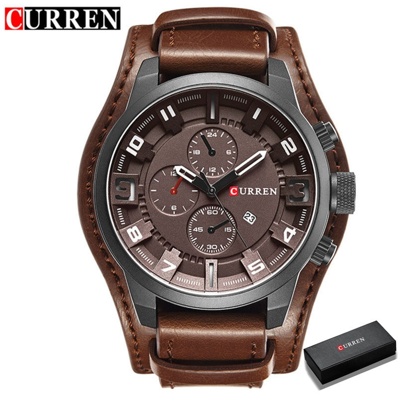 Thumbnail: CURREN Men's Watches Top Brand Luxury