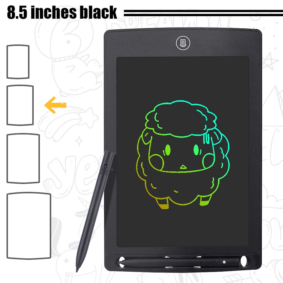 Miniaturbild: 8.5/10/12 Inch LCD Drawing Tablet Electronic Drawing Writing Board Colorful