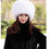 Thumbnail: 2020 New Imitation Fur Ladies Hat Korean Version Imitation Fox Fur Dome Hat War