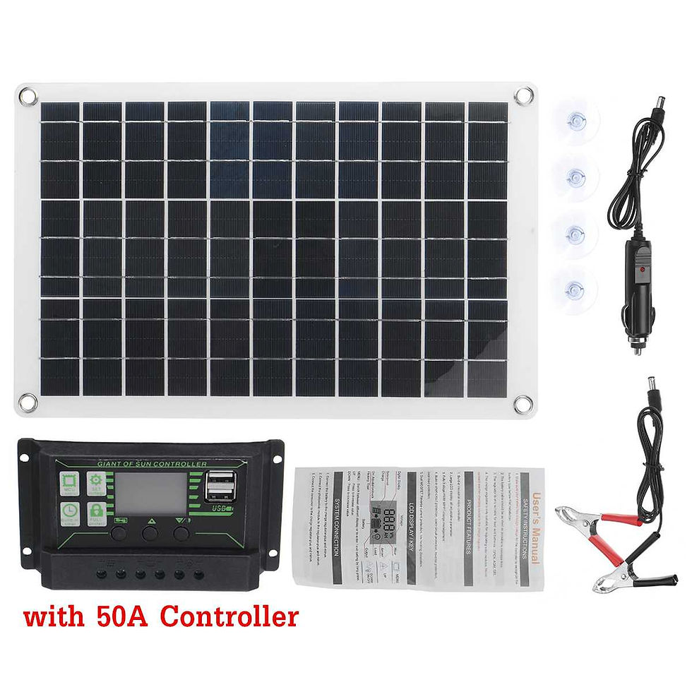 섬네일: 300w Solar Panel5V 12V USB With 100A Controller Solar Cells for Car RV Boat 