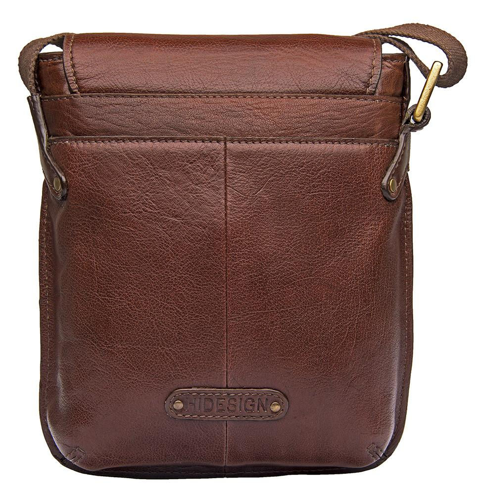 Thumbnail: Vespucci Small Unisex Buffalo Leather Crossbody Bag