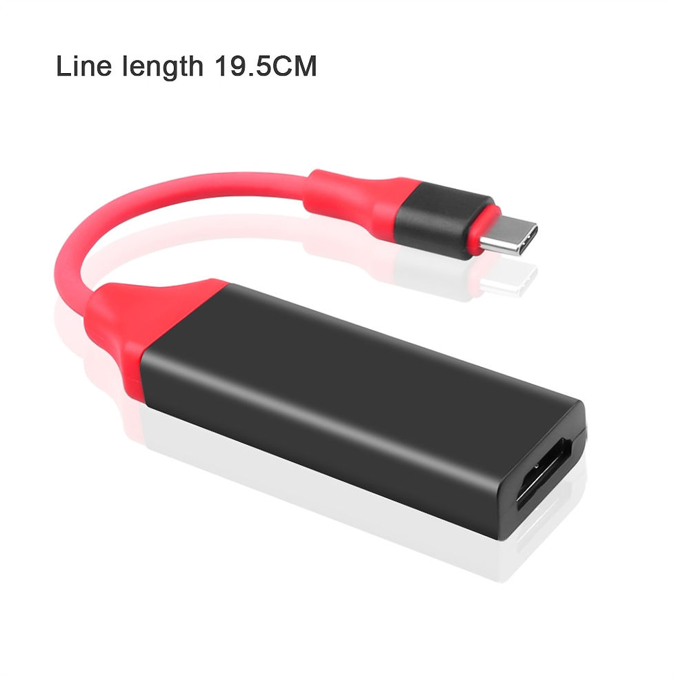 Thumbnail: KEBIDU USB Type C Adapter USB3.1 (USB-C) to HDMI-compatible Adapter 