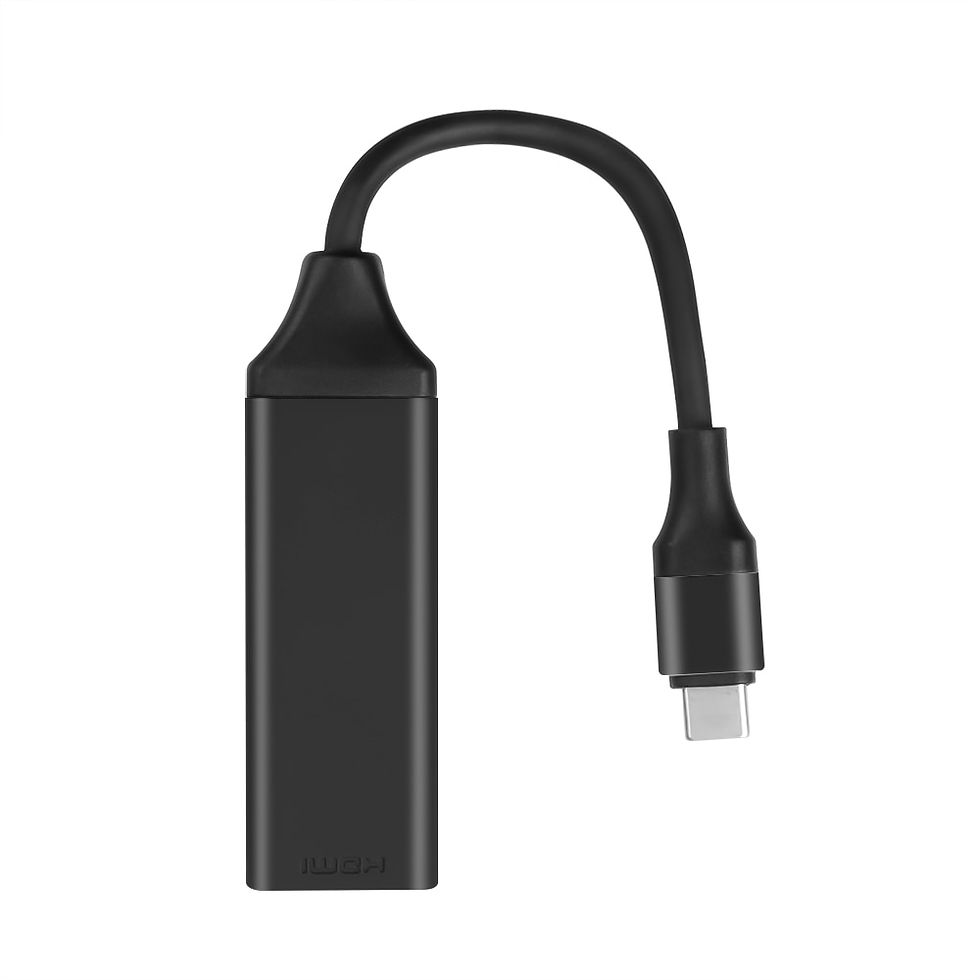 Thumbnail: KEBIDU USB Type C Adapter USB3.1 (USB-C) to HDMI-compatible Adapter 