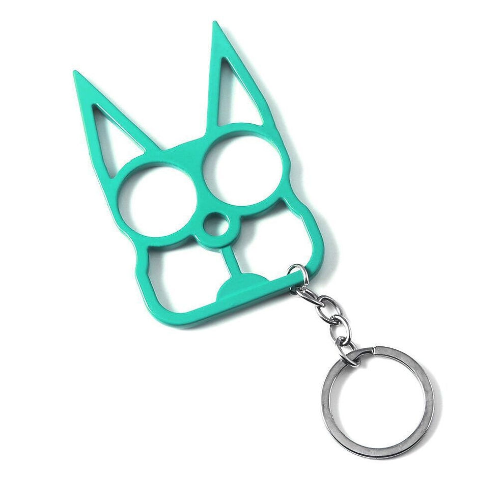 Miniature : Portable Cute Cat Opener Screwdriver Keychain Multifunction Outdoor 