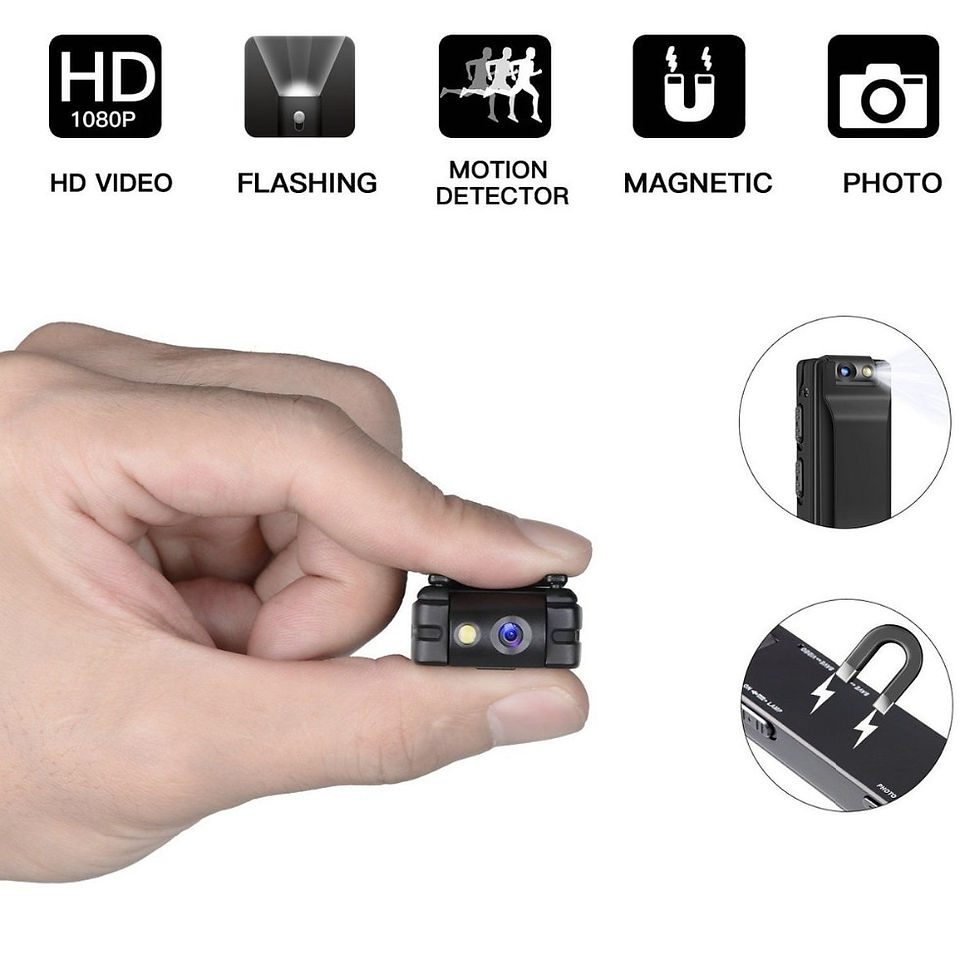 섬네일: Vandlion A3 Mini Digital Camera HD Flashlight Micro Cam Magnetic Body Camera 
