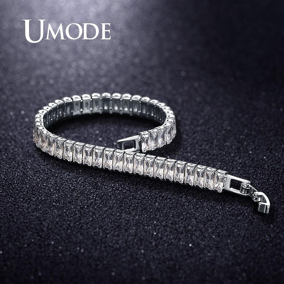 Thumbnail: UMODE Friends Bracelets for Women Men Bracelet Luxury Tennis Bracelet Ladies 