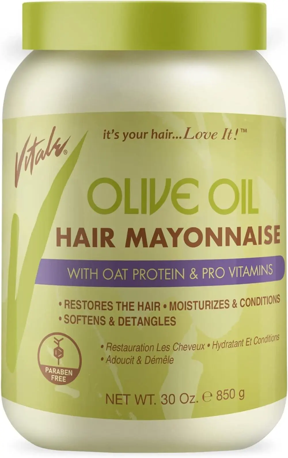 Vitale Olive Oil Hair Mayonnaise 850g