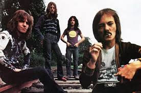 Humble Pie: Frampton, Ridley, Shirley Marriott Photo: Redferns