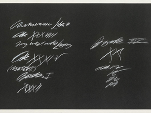 Caligrafía Nómade XXXIV / Patricia Mercado