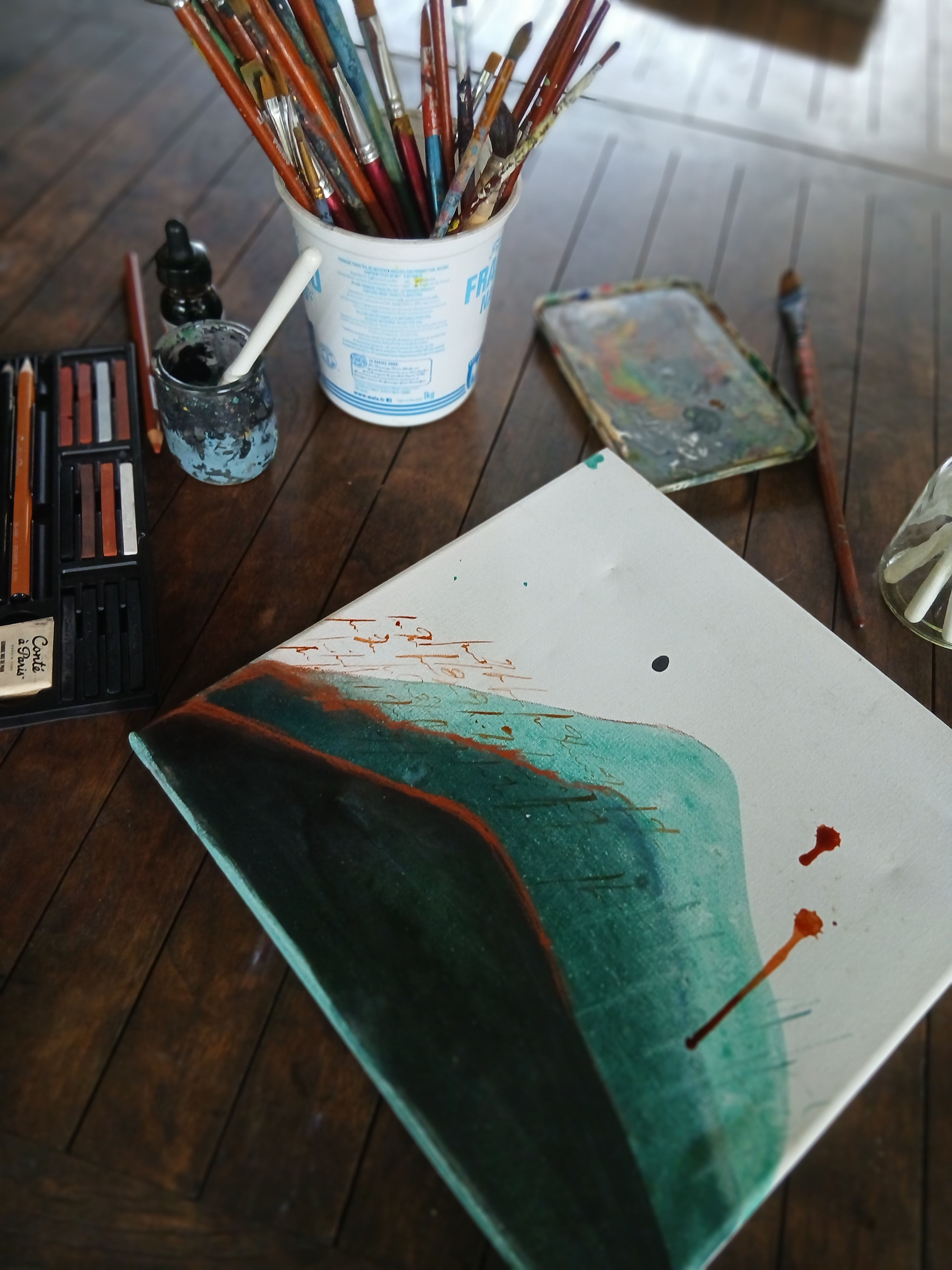 Séances individuelles peinture intuitive et introspective