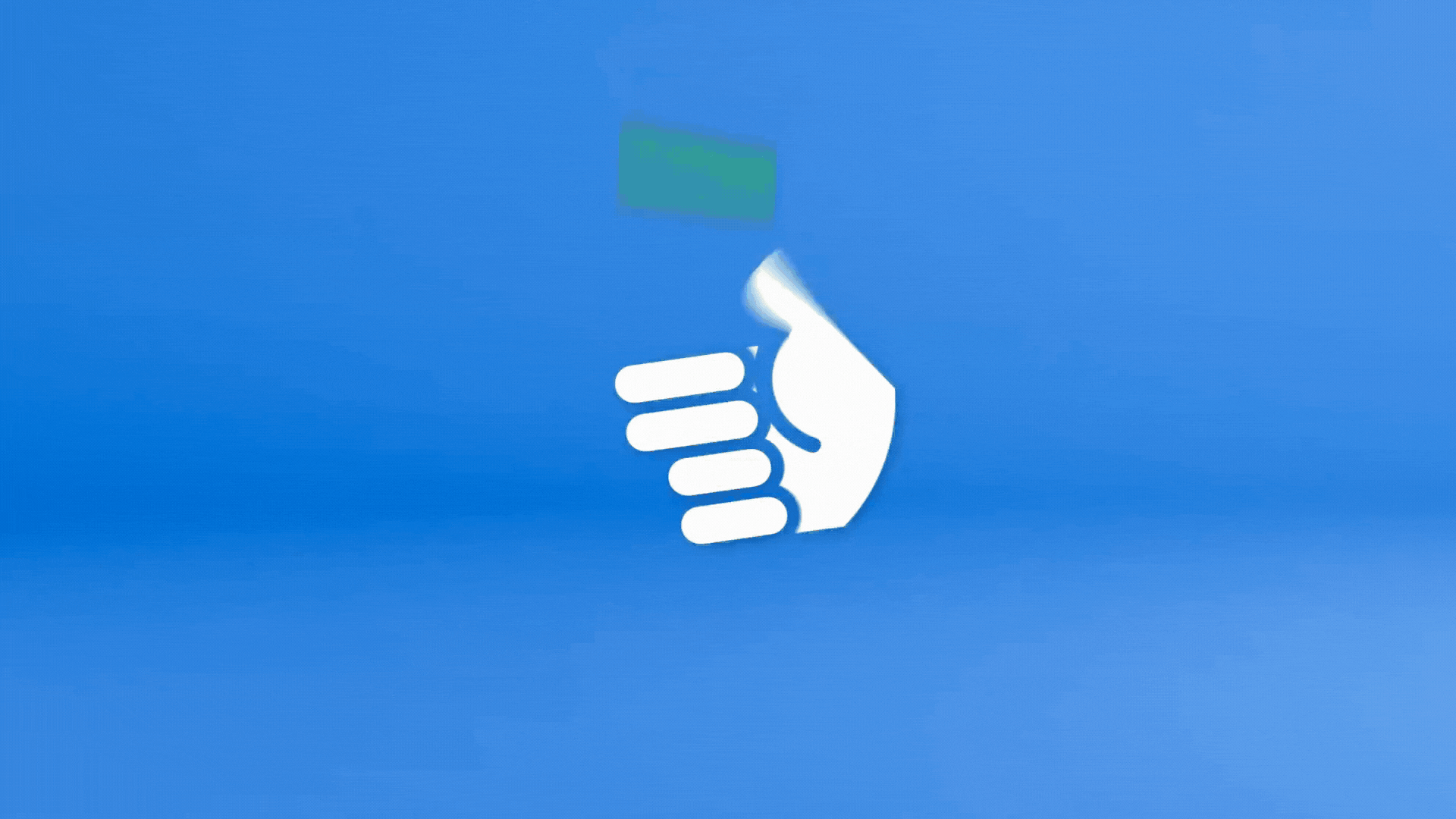 animated virginia lottery logo, hand flips coin, then Virginia Lottery turns into play with confetti