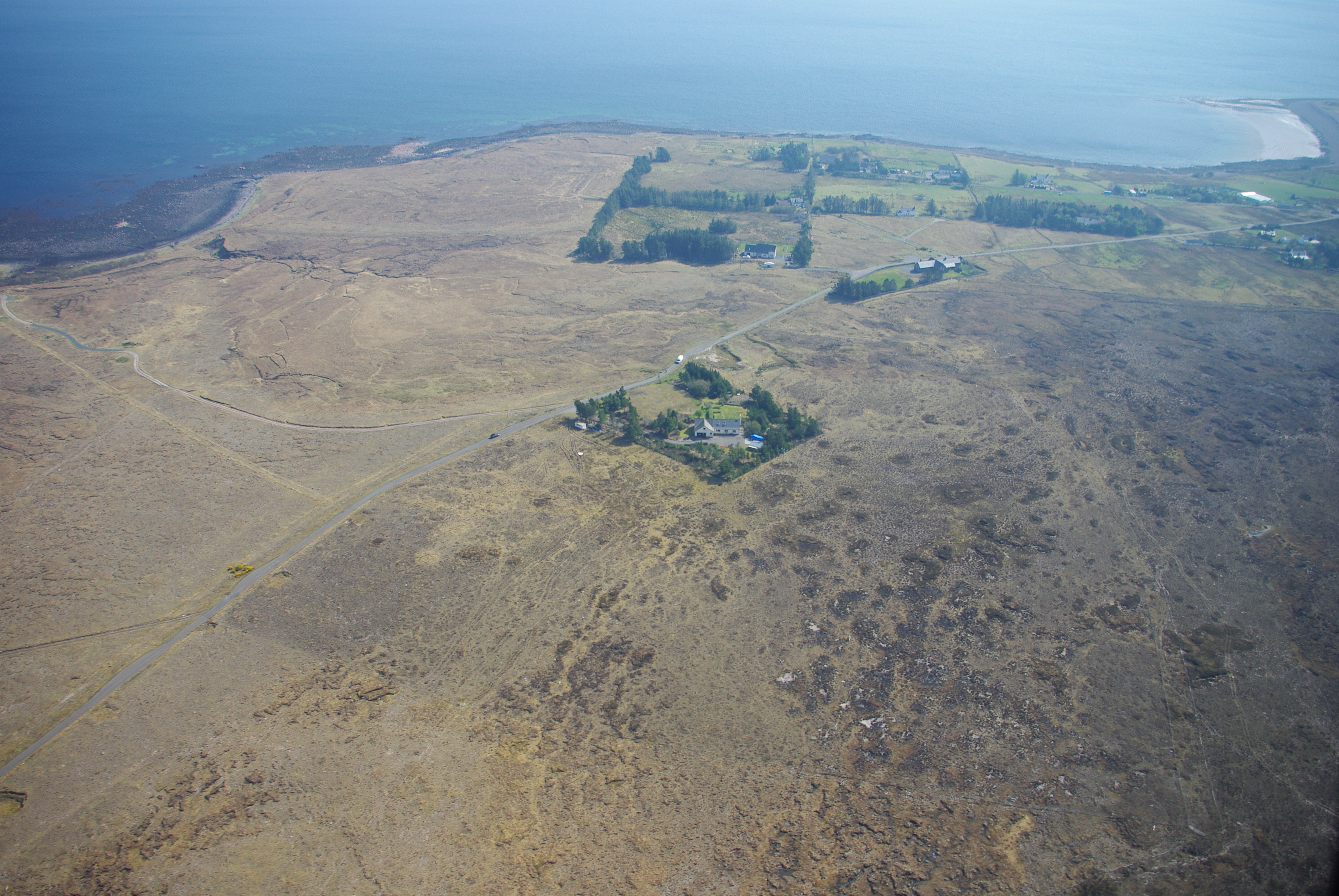 Looking SW, Old School in view