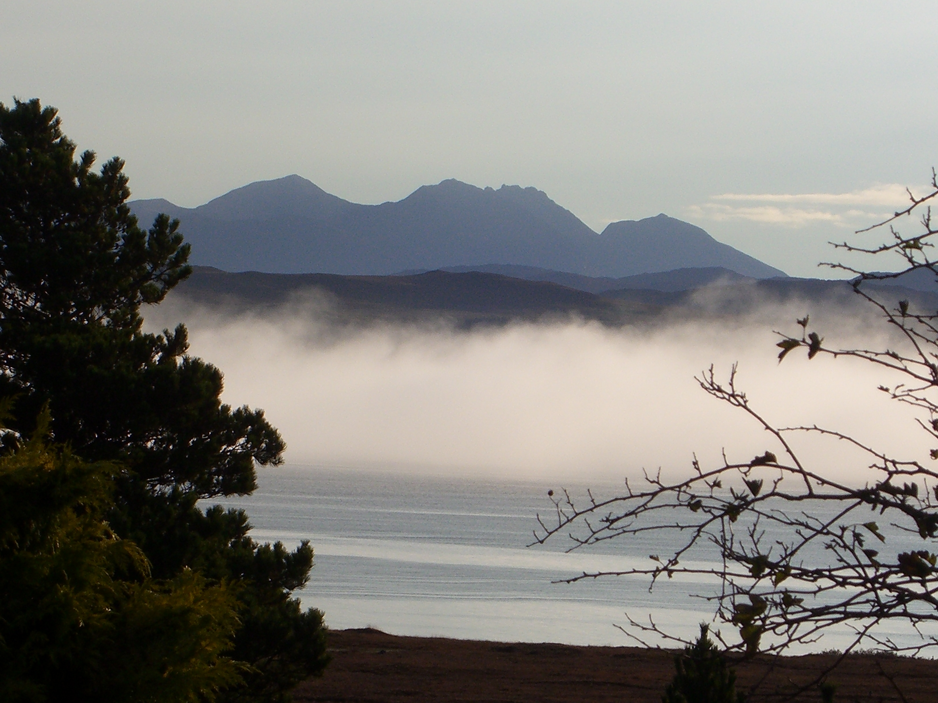 Cloud inversion over Loch Ewe