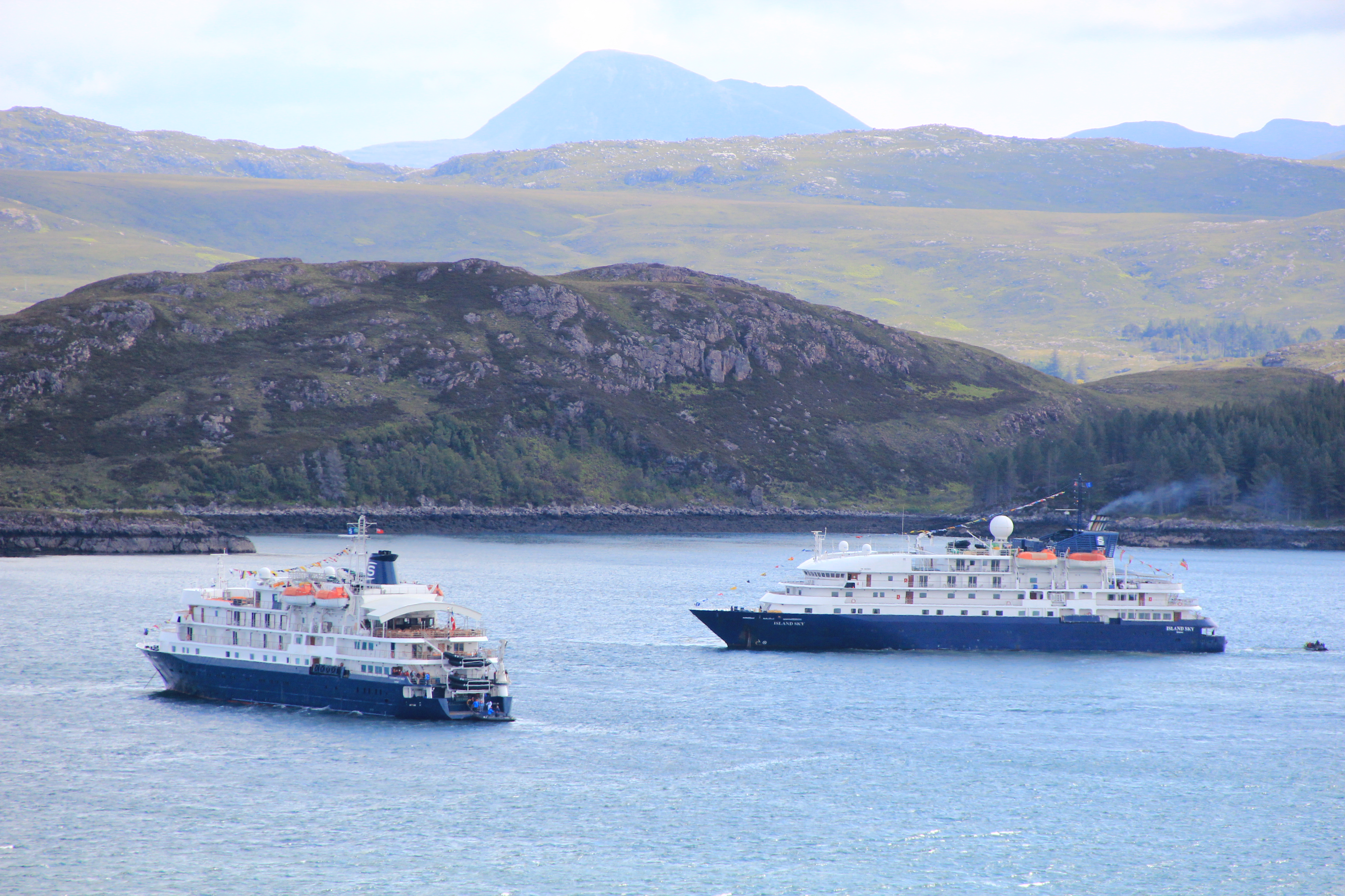 Ships in Loch Ewe